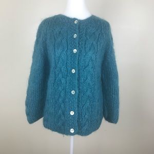 Vintage Famelia Wool Blend Cardigan